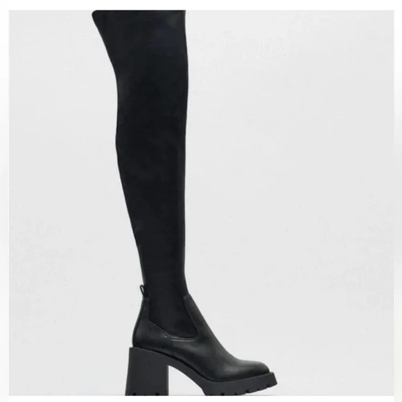 Zara Black Winter & Rain Boots