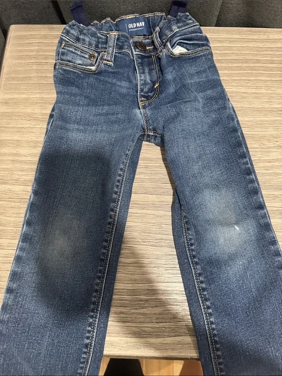 Old Navy kids  Slim Straight Dark Blue Jeans