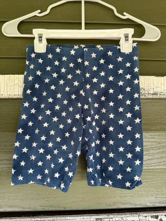 Old Navy Navy and White Star Print Kids Shorts