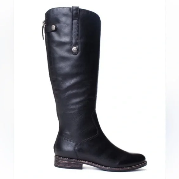 Matisse Yorker Boots Equestrian Riding Tall Over the Knee Black Leather 6.5