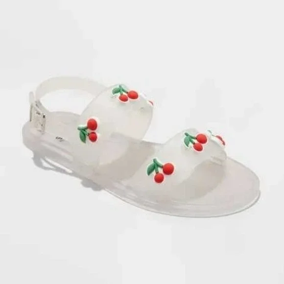 Girls' Art Class Cherry Red Saniah Jelly Sandals 13 New With‎ Tags