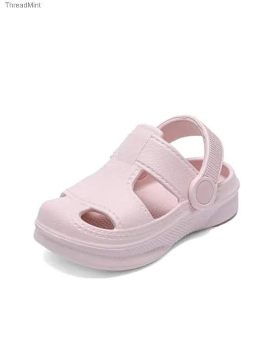 Baby Boys Girls Soft Anti-Slip Closed Toe Summer Sandals EVA Lightweight Clogs