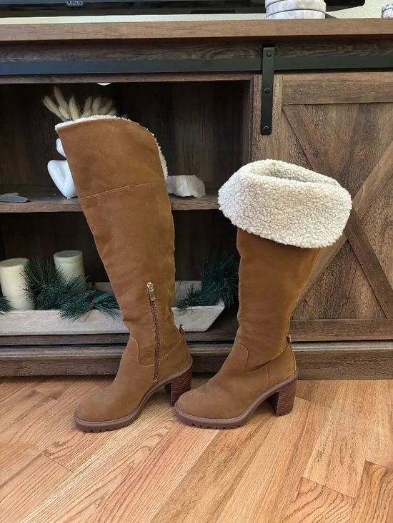 JLo over the knee boots