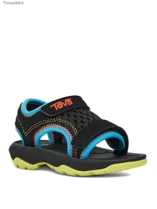 Kids Athletic Sandals Breathable Mesh Hook & Loop EVA Midsole