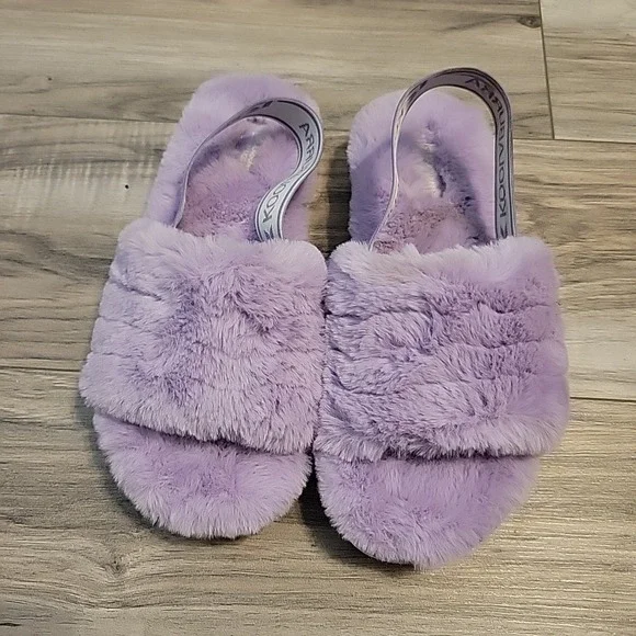 Koolaburra by Ugg 1113931‎ Purple Fuzz'n II Sandal  Size 3 Girls NEW