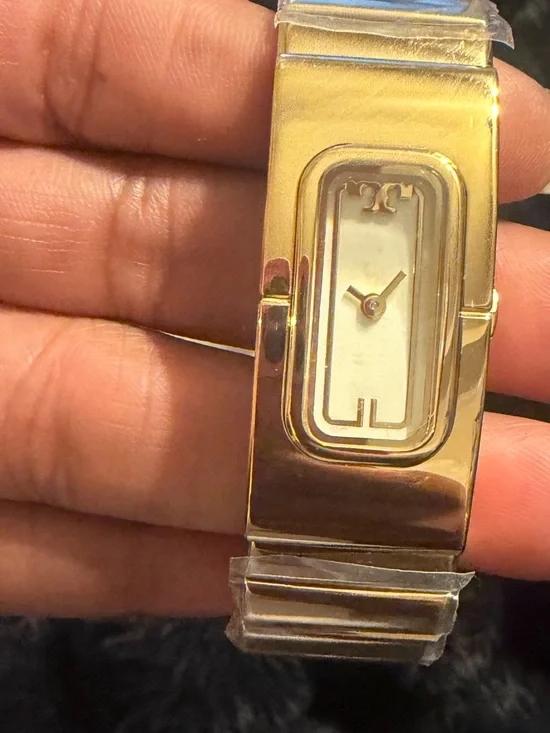 Tory Burch Gold-Tone Bracelet Smartwatch-Style Timepiece