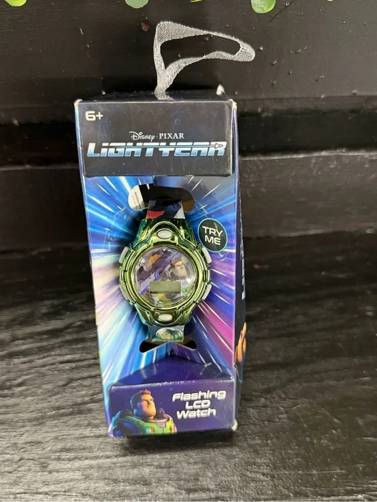 Disney Pixar Lightyear Flashing LCD Watch
