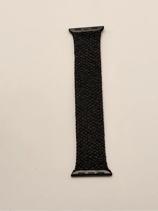 Apple Watch Black Unity Braided Solo Loop Band For‎ 42/44/46/49mm, Very Good