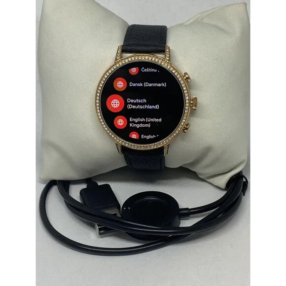 Fossil Gen 4 Authentic Digital Dial Smart Watch Custom Band FTW6030 DC143