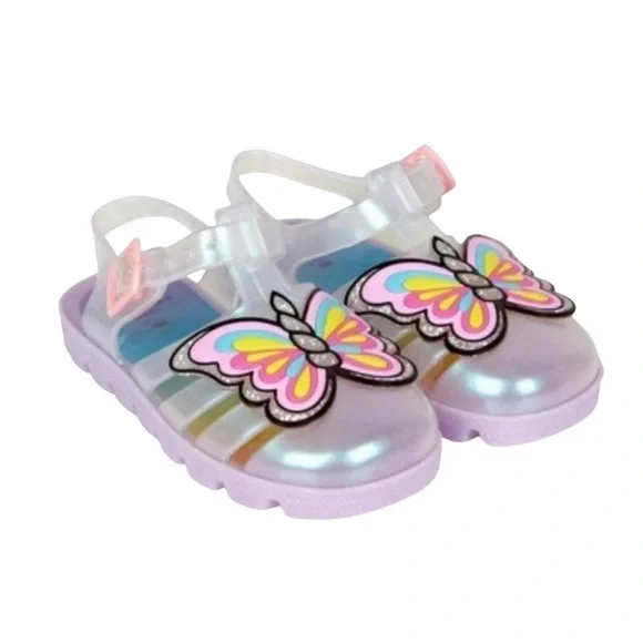 SOPHIA WEBSTER TODDLER GIRL UNICORN JELLY SANDALS