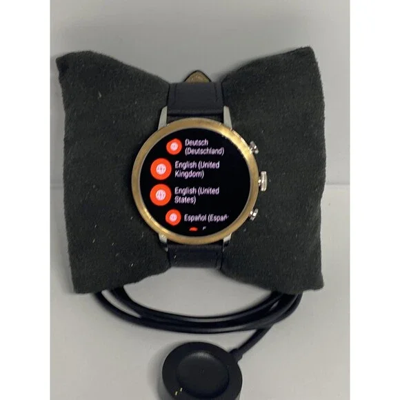 Fossil Gen 4 Authentic Digital Dial Smart Watch Custom Band FTW6016 AB625