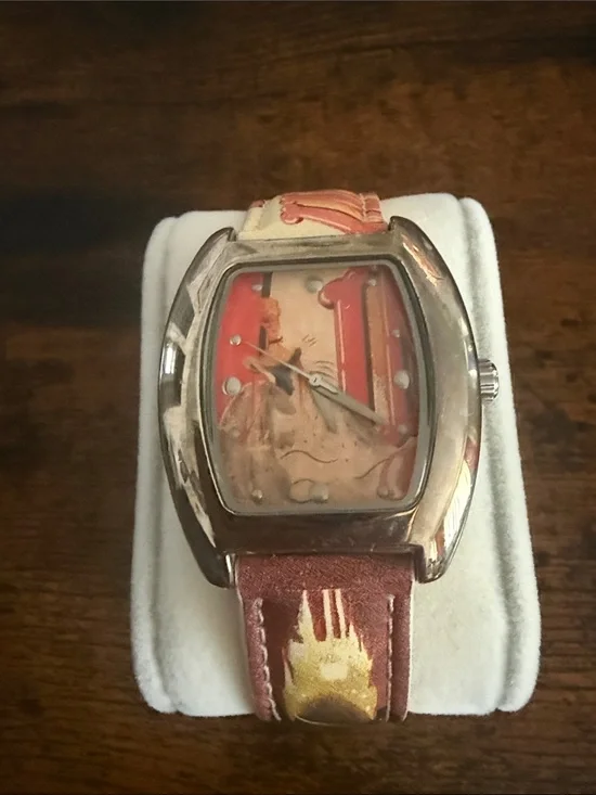 Fashion Leather Strap Cinderella Watch