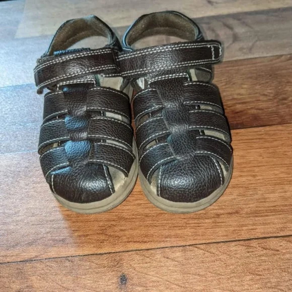 Boys Fisherman Sandals Size 11c ‎ Toddlers Brown