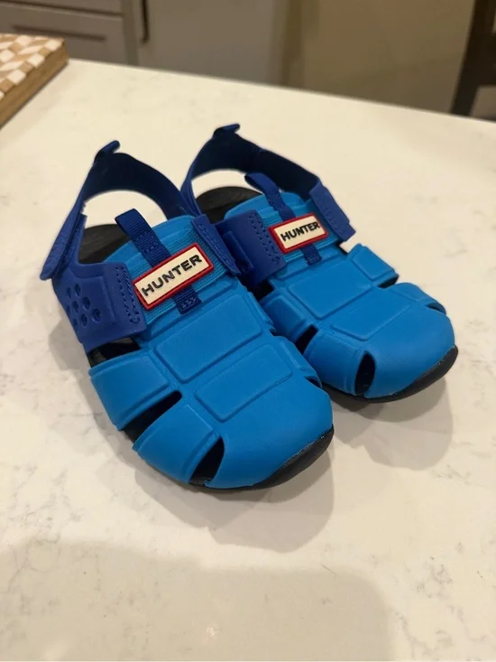 Hunter Little Kids Edosa Slingback Casual Flat Sandals toddler size 11c