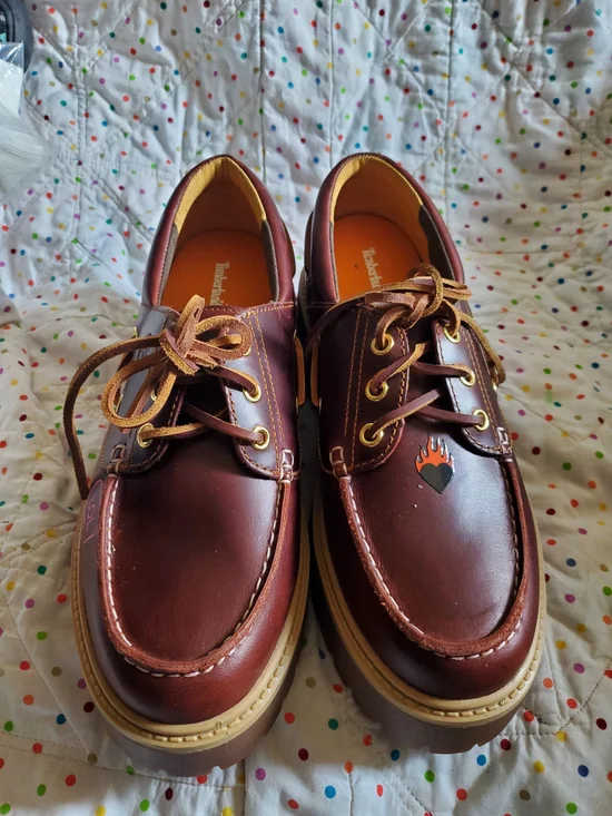 Timberland  Ortholite Women's  Brown Leather Shoes.