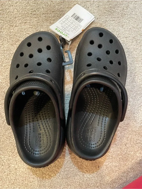 CROCS Kids Classic Clog in Black