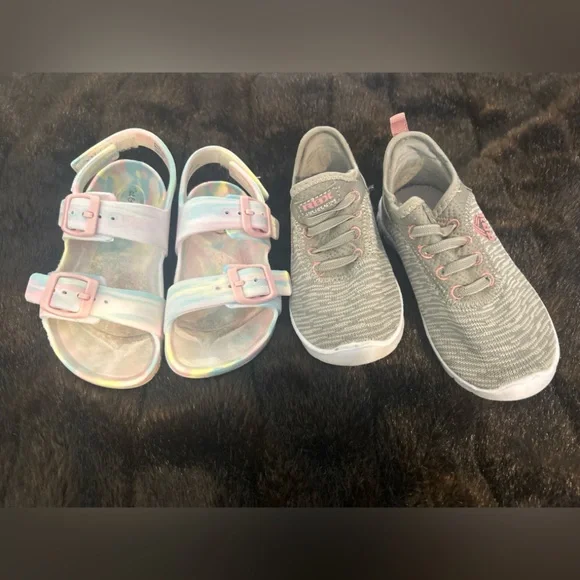 Girls Shoe Bundle Size 9 – RBX Sneakers + Cat & Jack Sandals