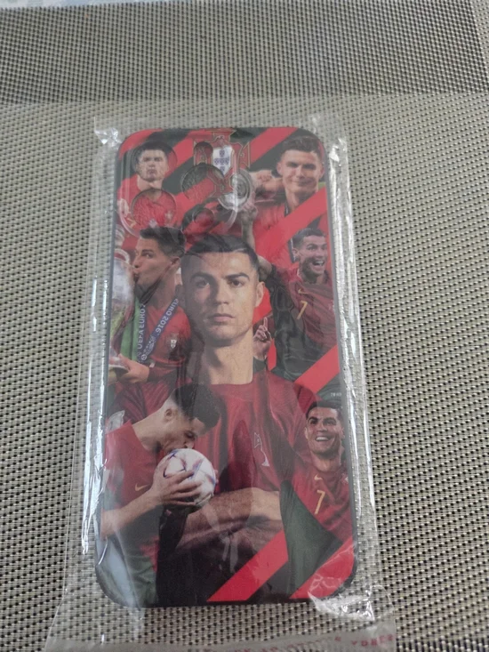Official Soccer Star Themed Phone Case - Red