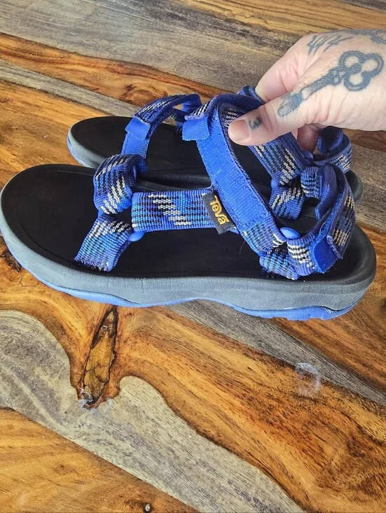 Boys Teva Hurricane XLT 2 Blue Sandals