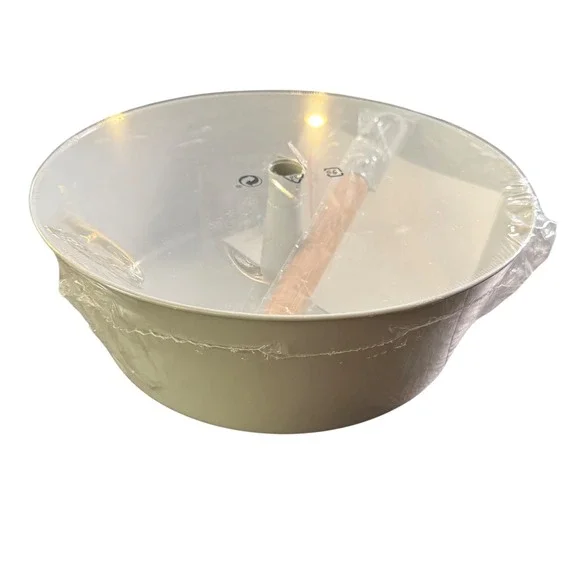 IKEA Bittergurka Hanging Planter Gray Grey Metal Wood 303.432.71 Modern Garden