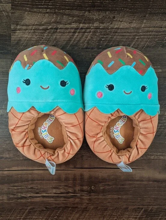 Squishmallows Maya Ice Cream Slippers