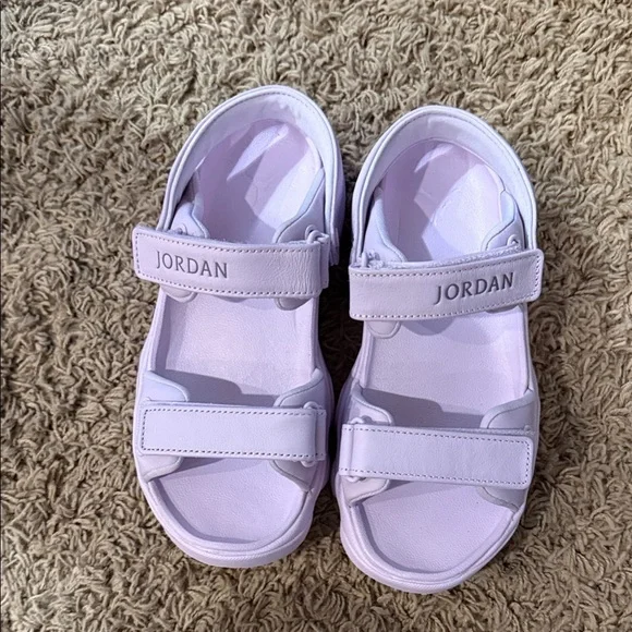 Jordan Lavender Platform Sandals