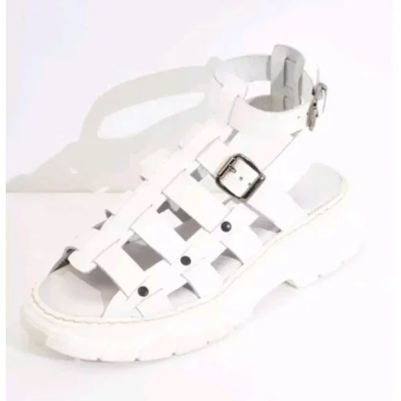 Free People Gia Gladiator Sandals Size EU 38/US 7.5 MSRP: $198 Leather
