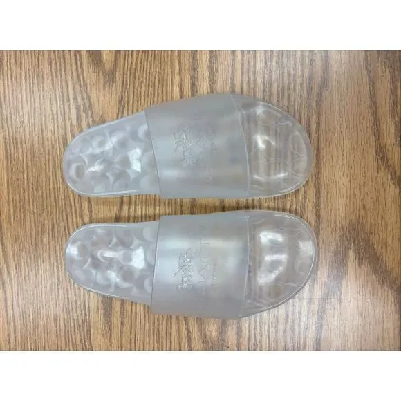 Coach clear slides, NWOB