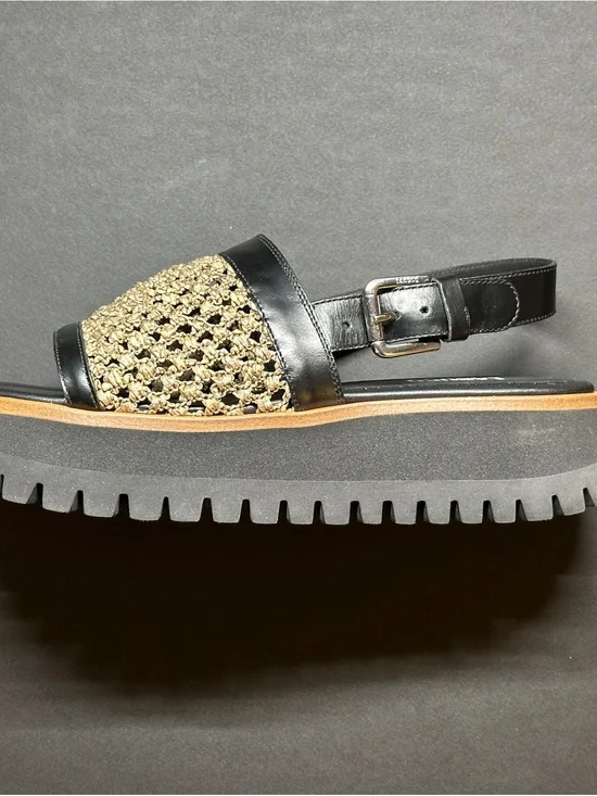 LABUCQ Panama Sandal - Olive
