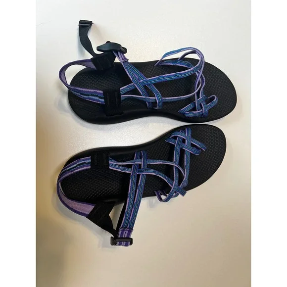 Chacos XZ/Cloud Sandals Women Purple Blue Strappy Sport‎ Outdoor Sz 11