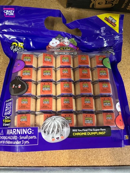 Mystery Dumplings Chrome Edition Party Blind Boxes - Purple