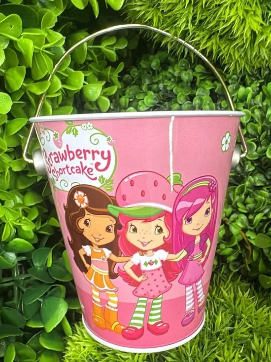 Strawberry Shortcake Pink Party Favor Bucket
