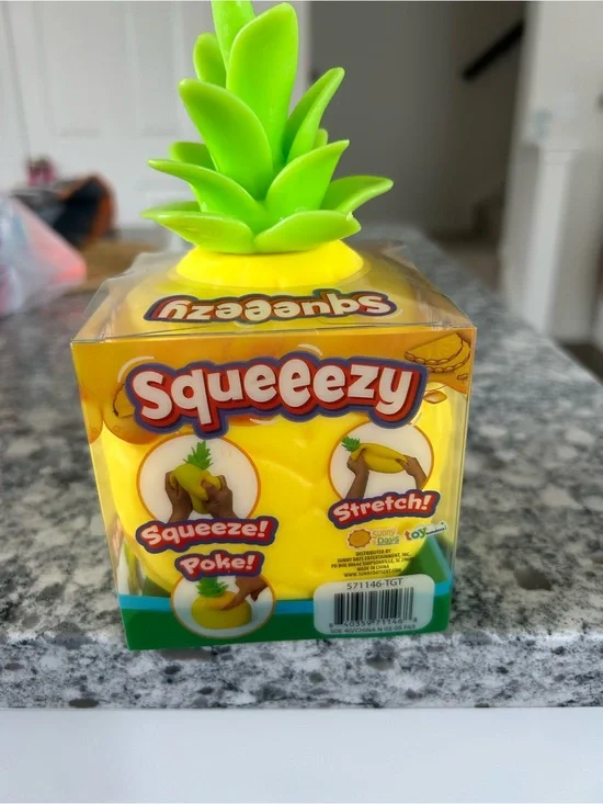 Pineapple Squeezy toy
