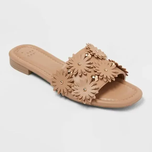 Women's Ziva Sandals with Memory Foam Insole - A New Day