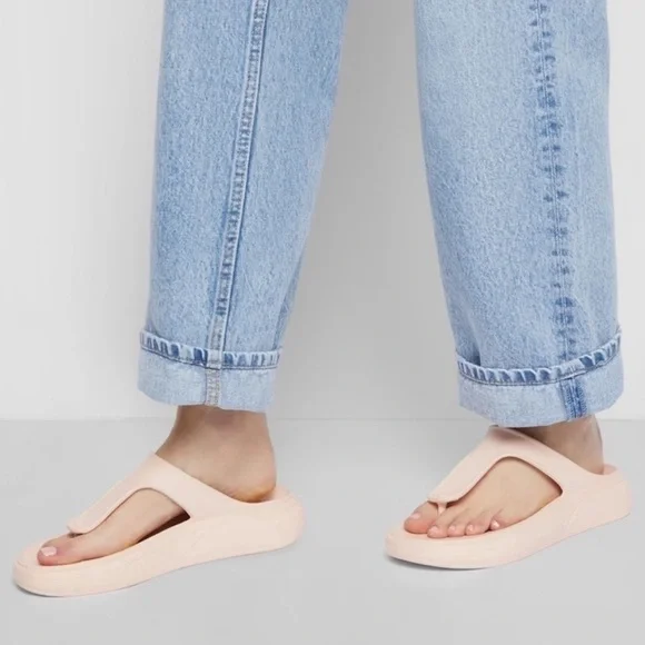 Stuart Weitzman Stuflex T-strap EVA Sandal