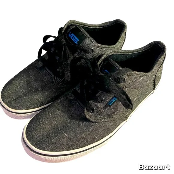 VANS Atwood Sneakers, Off the Wall, Canvas, Youth Sz 6.5, Kicks, unisex