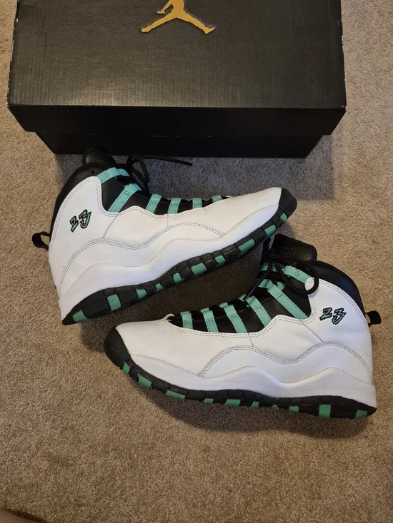 Air Jordan 10 Retro Verde 30th GG 6Y