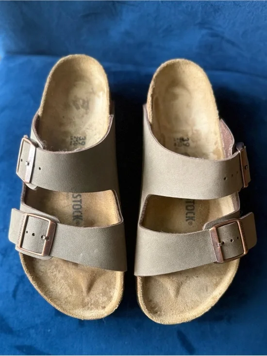 Birkenstock Arizona Two-Strap Sandals in Brown