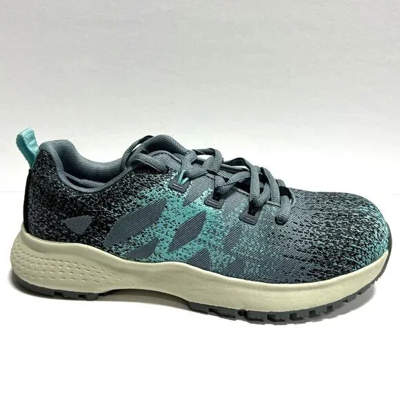 Shoes For Crews Women's Heather II NCT Work Sneaker Gray Size 8.5 M.