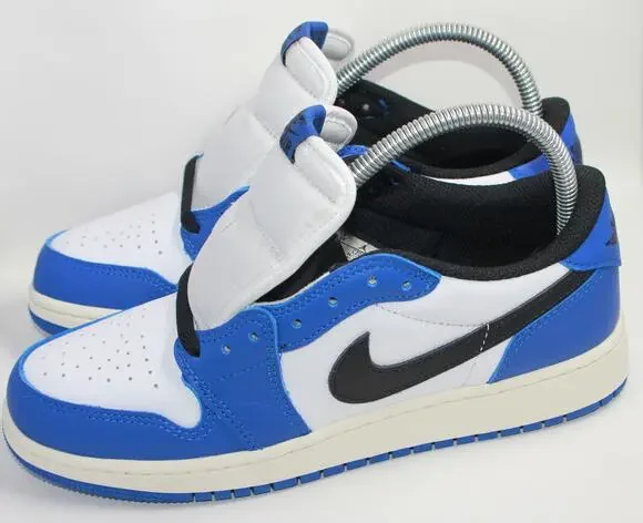 Nike Air Jordan 1 Low OG Game Royal CZ0858-140 Youth GS Size 6.5Y/Women's Size 8