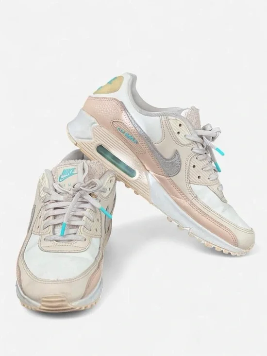 Nike Air Max 90 SE Mama Women’s 8.5 Phantom Shimmer DZ5194-001 Sneakers