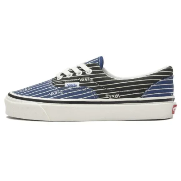 Vans Men's 7.5/Women's 9 Era 95 DX Anaheim Factory Limited Stripes Black/Blue