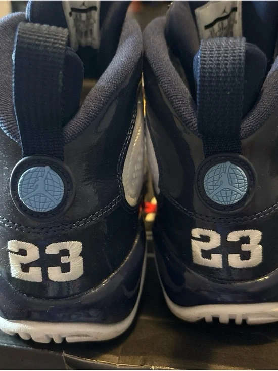 Jordan Kids Basketball Sneakers - Navy & White