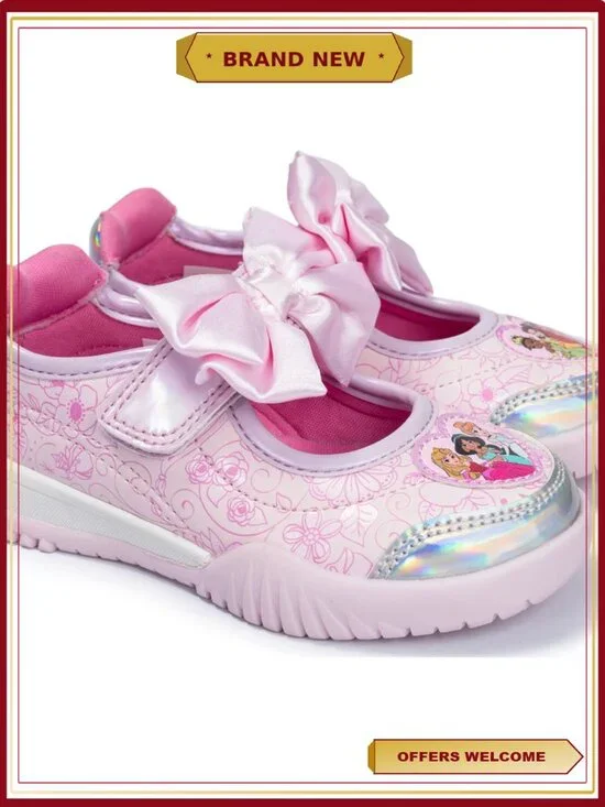 Toddler Girls Ballet Sneaker with Adjustable Strap