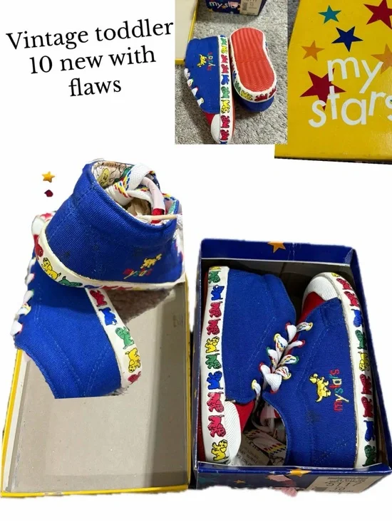 Vintage 10 toddler dog baby Clifford shoes