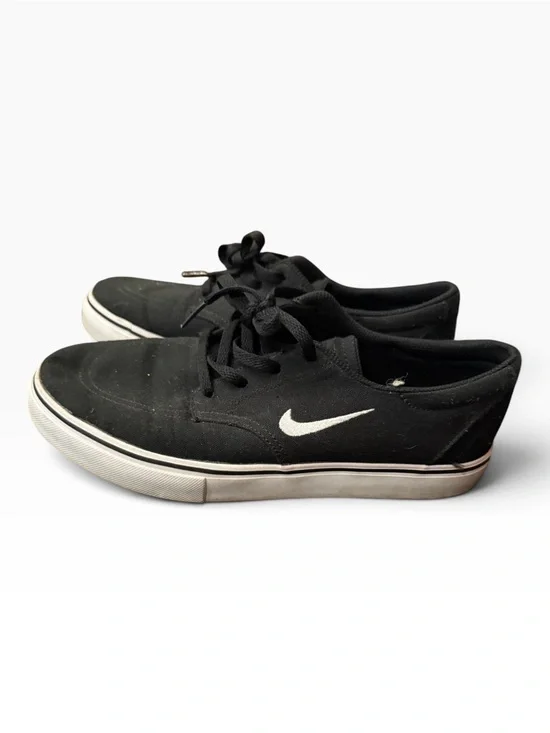 Nike Black Size 6.5Y Canvas Skate Shoes