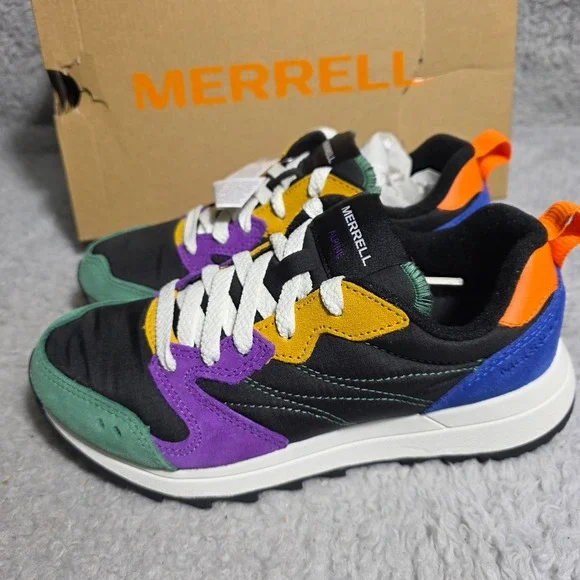 Merrell Alpine 83 Sneaker Sport Womens 5 Dazzle J006918 New Colorblock‎ Retro