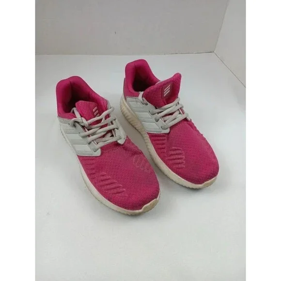 Adidas Pink & White Running Shoes / Sneakers - Size 35 (UK 2.5 / US 3)