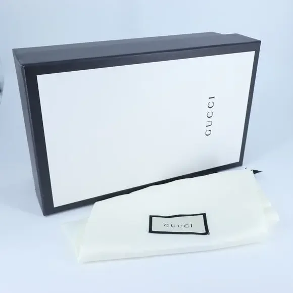 Gucci Black and White Designer Shoe Gift Box 12