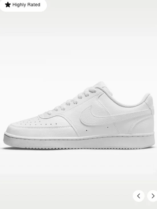 Nike Women's Court Vision Low Size 8